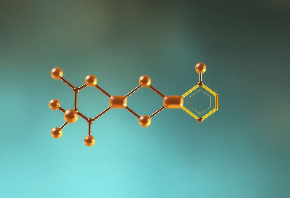 Chemical structure of retinol