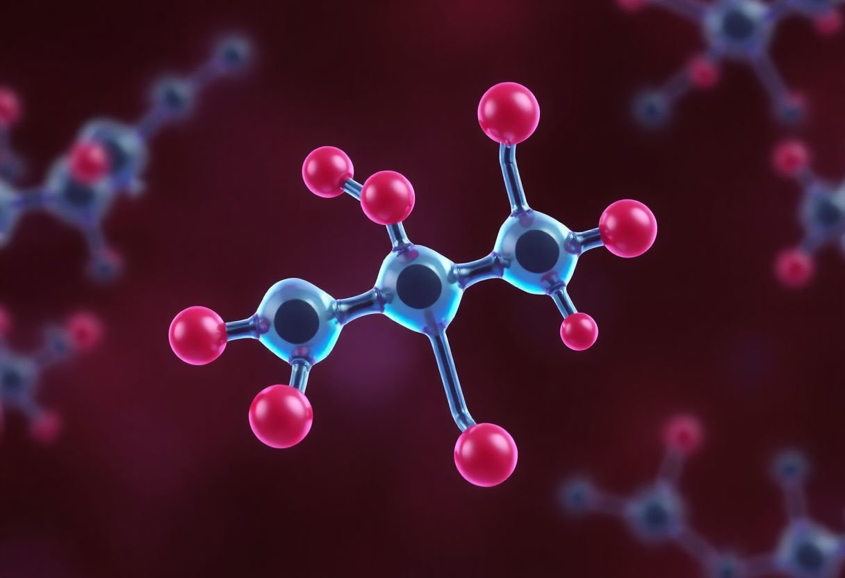 Molecule structure of retinol